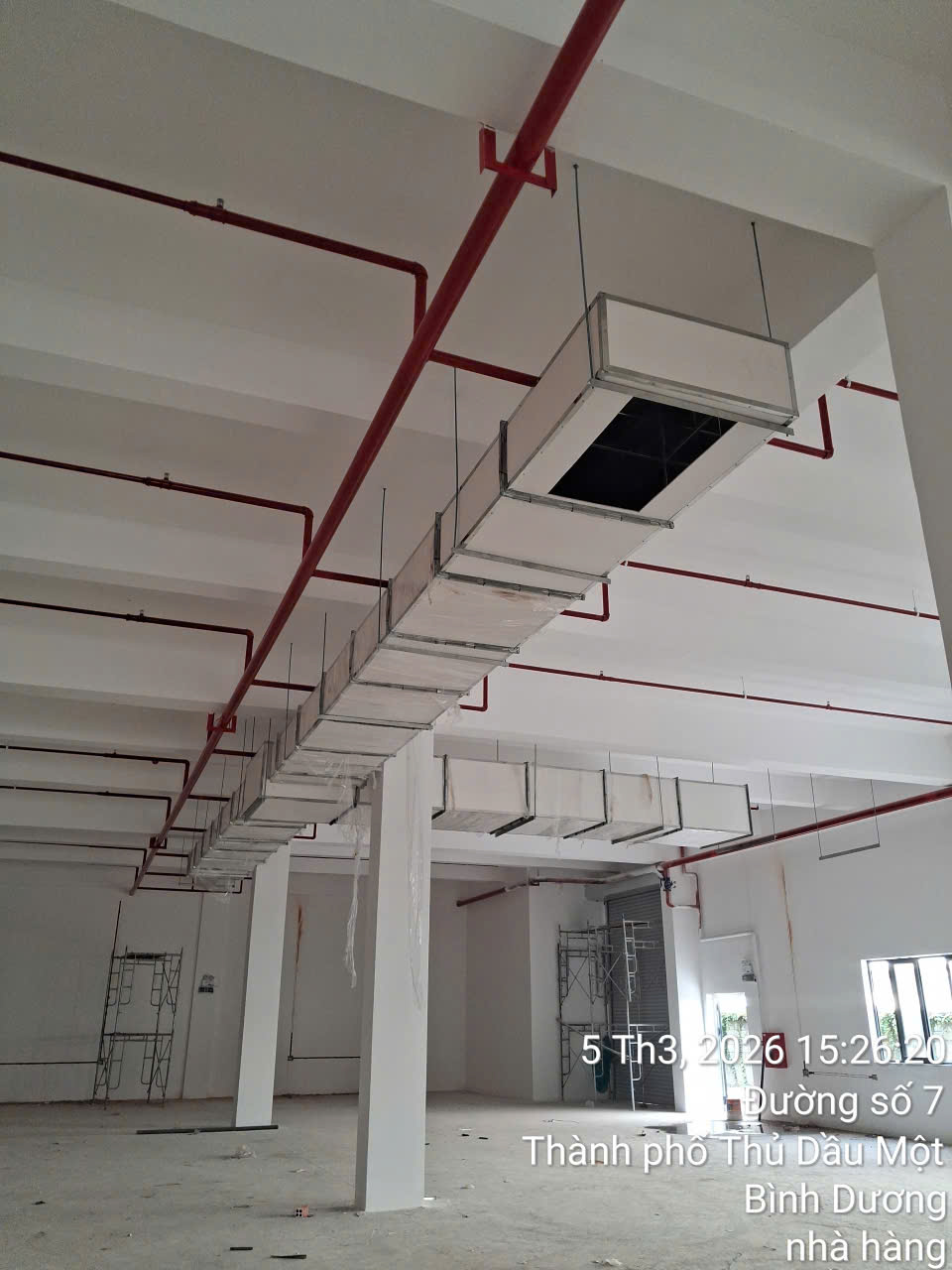 Dự án: Hệ thống  làm mát -hút khói Nhà Hàng tại Thủ Dầu Một