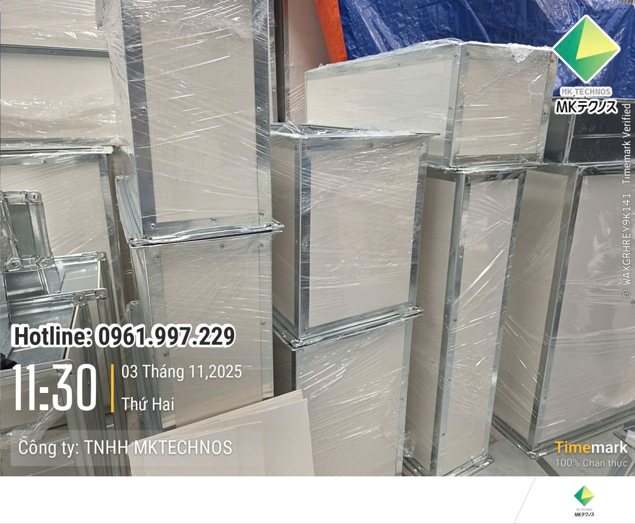 Ống Gió Vuông EI90