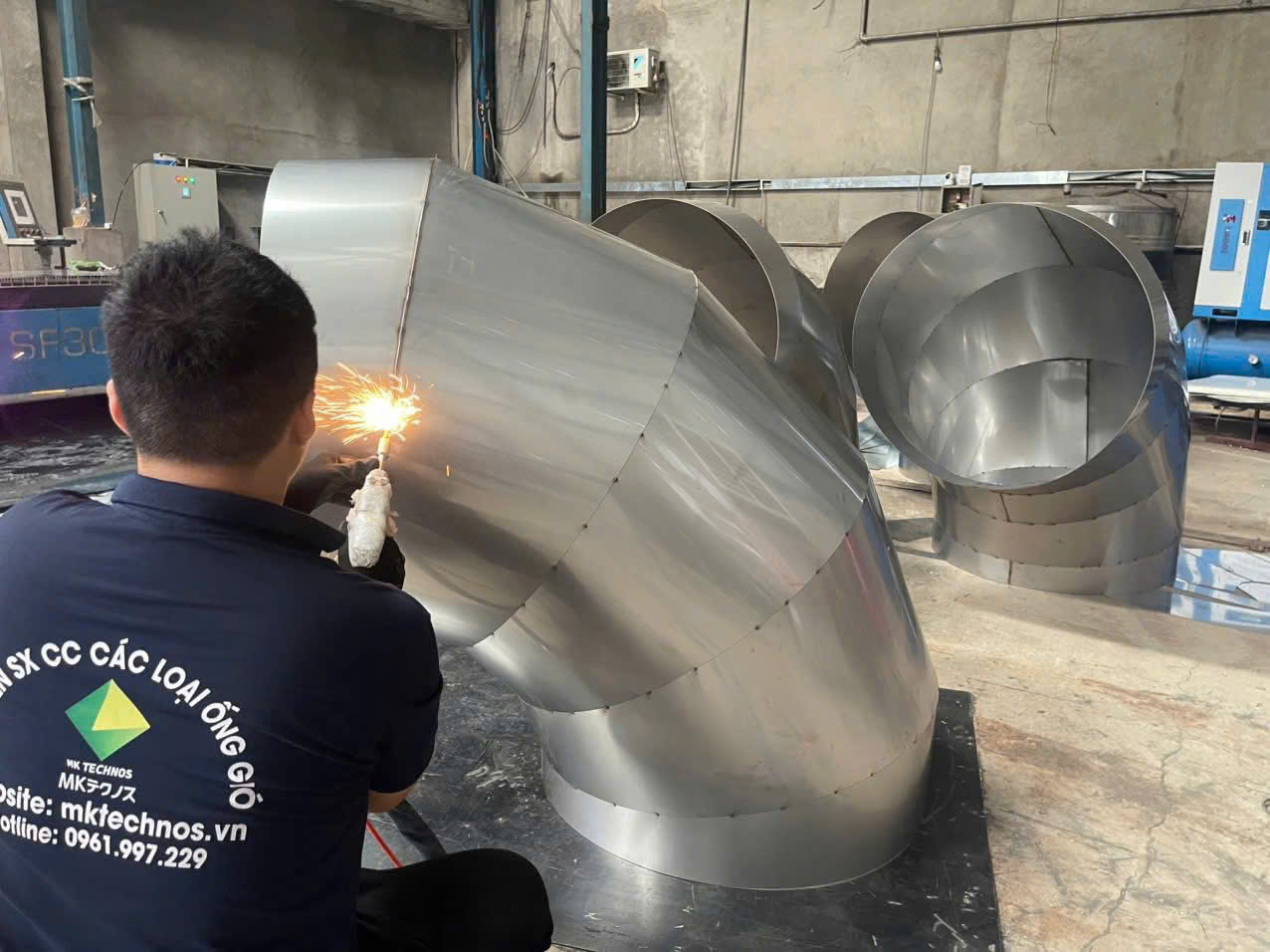 Co Tròn 90 Độ Cao Cấp Từ MK Technos – Độ Bền Vượt Trội