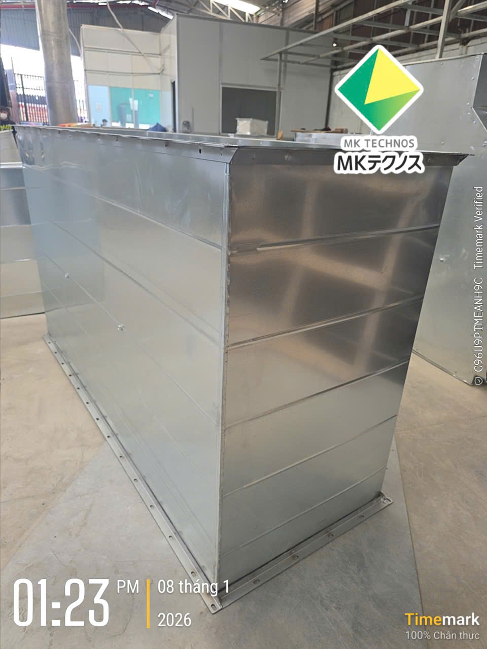 Ống gió bích V MKTechnos: Sự lựa chọn hàng đầu cho hệ thống thông gió công nghiệp.